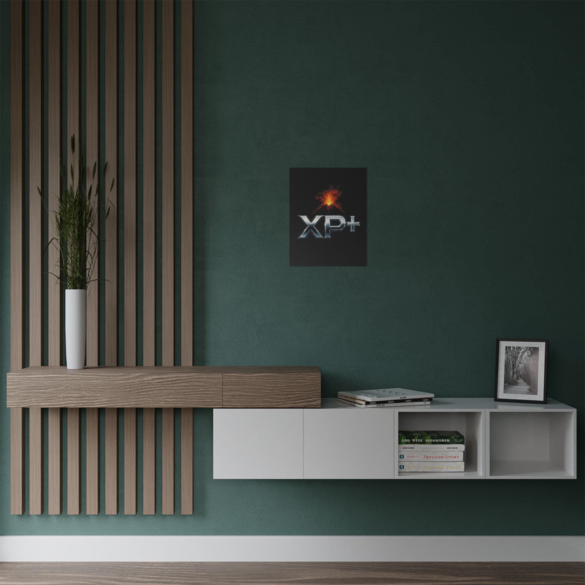 XP+ Volcano Satin Poster —