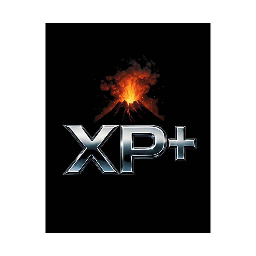 XP+ Volcano Satin Poster —