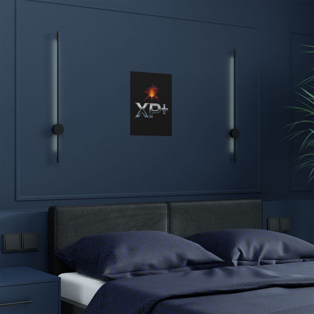 XP+ Volcano Satin Poster —